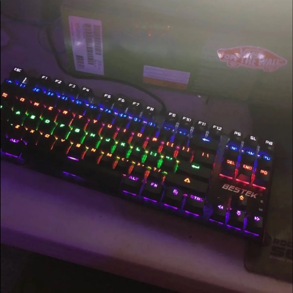 Led gaming keyboard